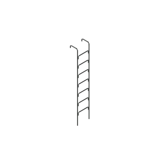 Водопроводная лестница ВЛ-7 (Л-2; Л-19) для колодцев