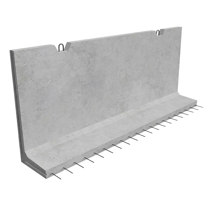 Г-образная конструкция железобетонная Г 12-60-1